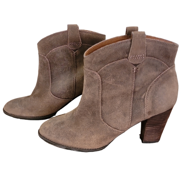 Clark's Indigo By Heath Harrier Suede Ankle Boots Size 10.5 - Picture 2 of 7